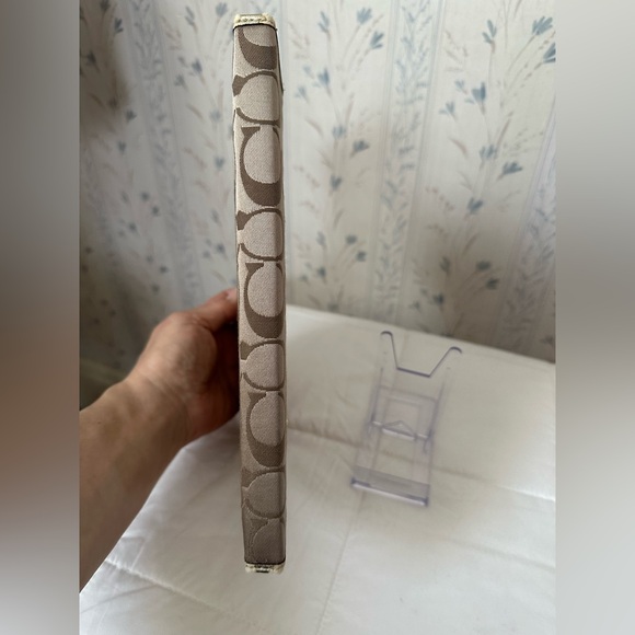 Coach Signature Tablet Case with Metallic Trim - Picture 4 of 12